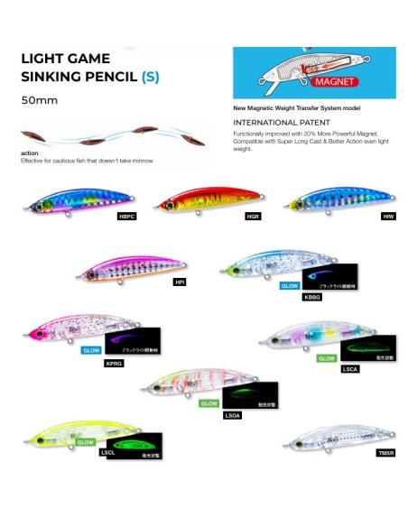 LIGHT GAME SINKING PENCIL