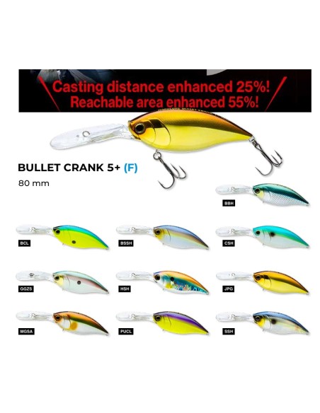HARDCORE BULLET CRANK 5+