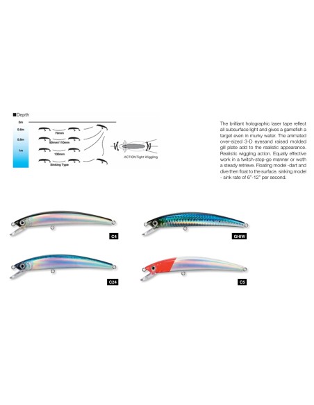 CRYSTAL MINNOW ORIGINAL SINKING