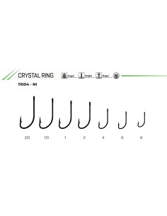 CRYSTAL RING 11004-NI - Imagen 1