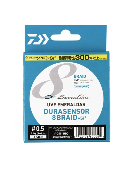 EMERALDAS DURASENSOR 8 BRAID +Si 150 MTS