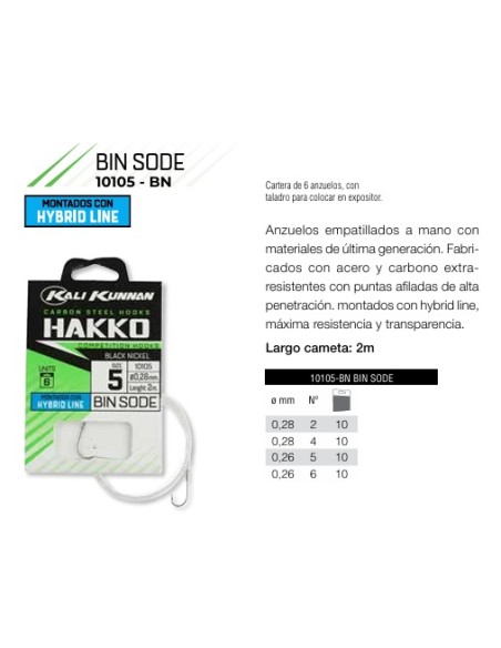 BIN SODE 10105BN