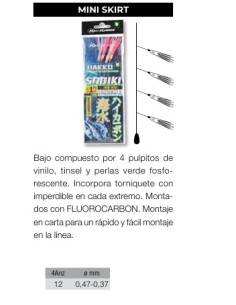 Imagen 1 - SABIKI MINI SKIRT 4 PULPITOS SABIKI MINI SKIRT 4 PULPITOS - Imagen 1