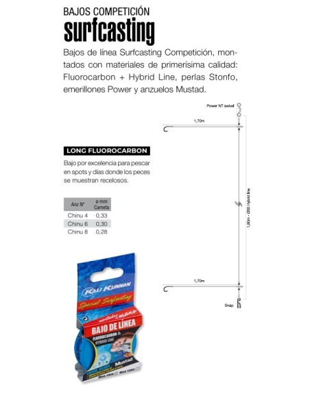 BAJO LONG FLUORCARBON