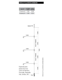 BAJO ROCA FLUOROCARBON - Imagen 1