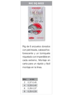 Imagen 1 - SABIKI SQ-6022 6 PLUMAS SABIKI SQ-6022 6 PLUMAS - Imagen 1