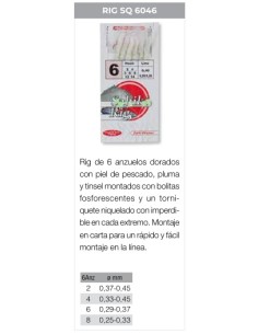 Imagen 1 - SABIKI SQ-6046 6 PLUMAS SABIKI SQ-6046 6 PLUMAS - Imagen 1