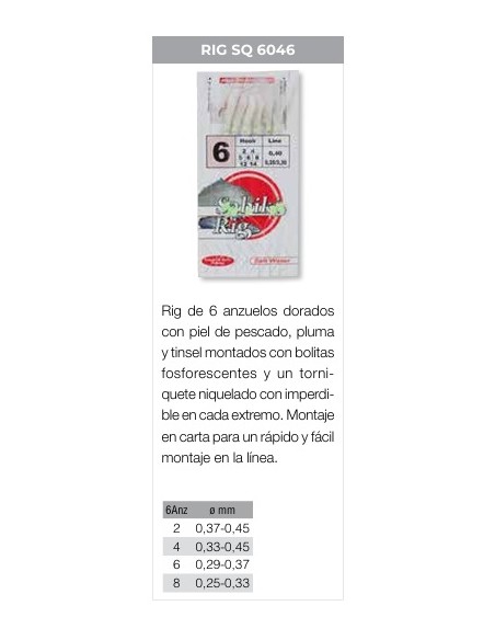 SABIKI SQ-6046 6 PLUMAS