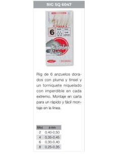 Imagen 1 - SABIKI SQ-6047 6 PLUMAS SABIKI SQ-6047 6 PLUMAS - Imagen 1