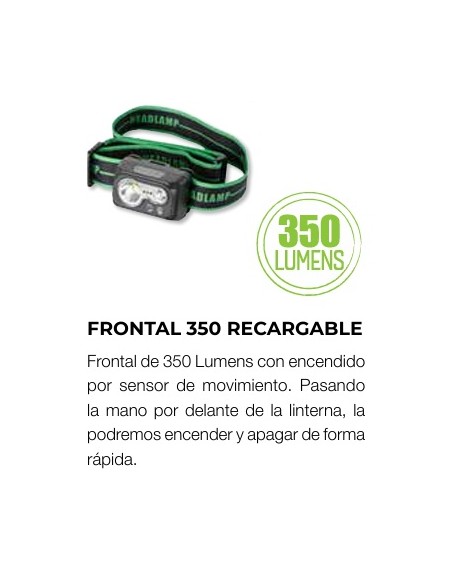FRONTAL 350 RECARGABLE