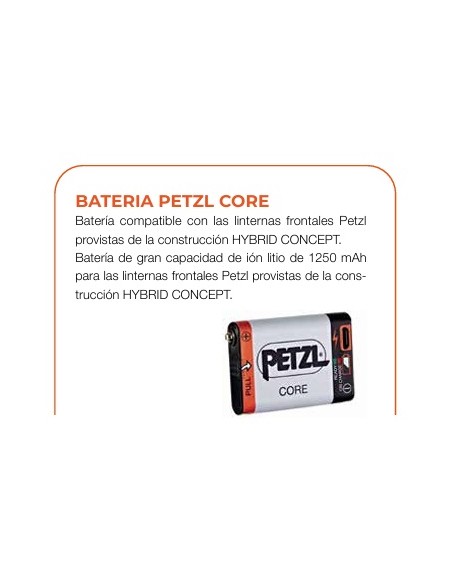 BATERIA PETZL CORE