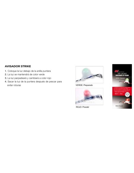 AVISADOR PICADA P LUMI STRIKE M&L