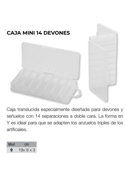 CAJA MINI 14 DEVONES 19x9x3