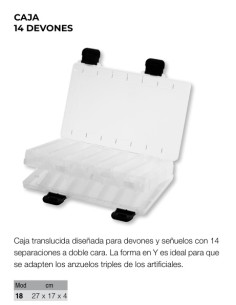 Imagen 1 - CAJA 14 DEVONES 27x17x4 CAJA 14 DEVONES 27x17x4 - Imagen 1