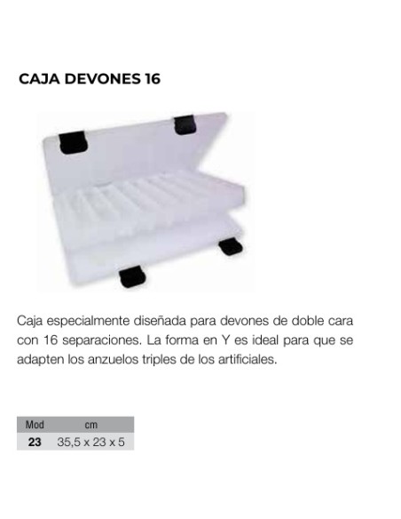 CAJA DEVONES 16