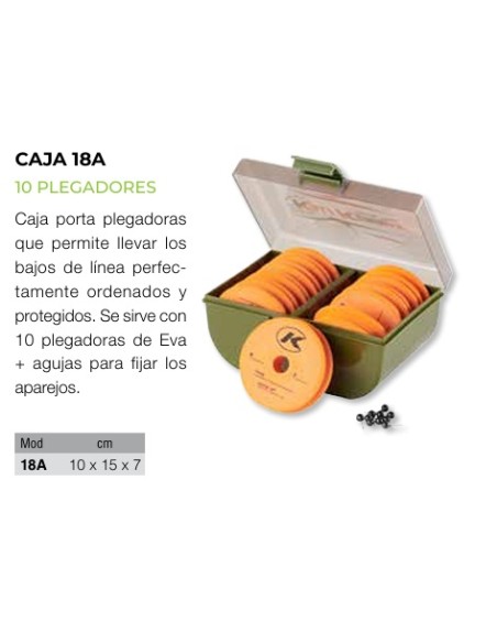 CAJA 10 PLEGADORES 18A
