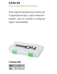 Imagen 1 - CAJA 04 MULTDEPARTAMENTOS 27x19x4 CAJA 04 MULTDEPARTAMENTOS 27x19x4 - Imagen 1