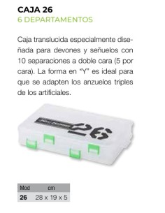 CAJA 26 28x19x5 DEVONES - Imagen 1