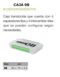 Imagen 1 - CAJA 08 20*15*3 CAJA 08 20*15*3 - Imagen 1