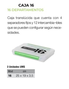 Imagen 1 - CAJA 16 25*19*3 CAJA 16 25*19*3 - Imagen 1