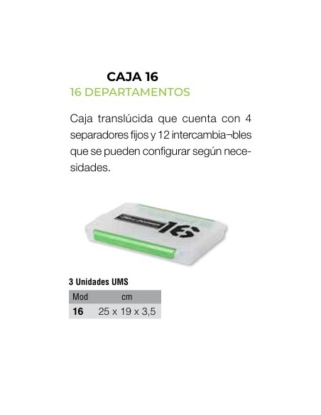 CAJA 16 25*19*3