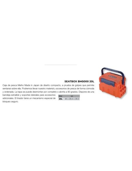 SEATBOX MEIH0 20L BM5000 NA