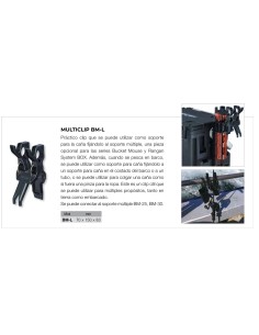 Imagen 1 - MEIHO MULTI CLIP BM-L MEIHO MULTI CLIP BM-L - Imagen 1