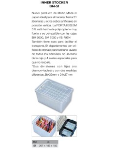Imagen 1 - MEIHO INNER STOCKER BM-51 MEIHO INNER STOCKER BM-51 - Imagen 1