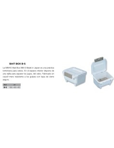 Imagen 1 - LOMBRICERA MEIHO BAIT BOX BM-S LOMBRICERA MEIHO BAIT BOX BM-S - Imagen 1