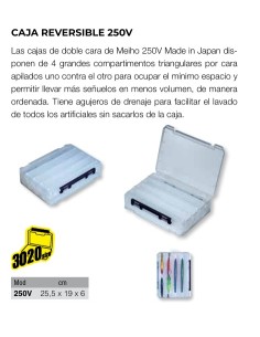 CAJA REVERSIBLE MEIHO 250 26*19*6 - Imagen 1