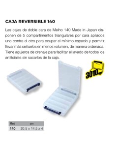 CAJA REVERSIBLE MEIHO 140 21*15*4 - Imagen 1