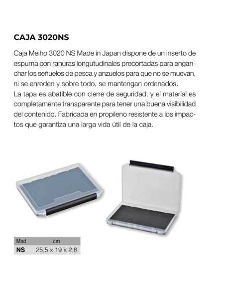 CAJA 3020NS MEIHO 26*19*3