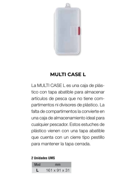 CAJA MEIHO MULTI CASE L