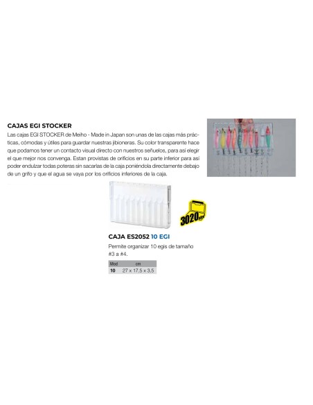 CAJA ES2052 10EGI MEIHO 27*18*