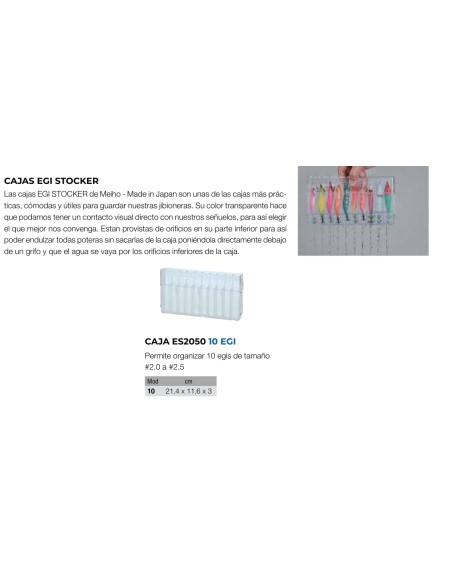CAJA ES2051 8EGI MEIHO 20*15*3