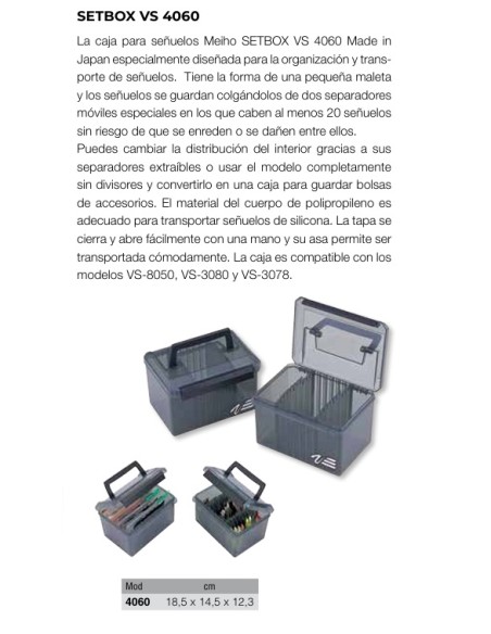 CAJA MALETA VS4060 MEIHO 19*15*12