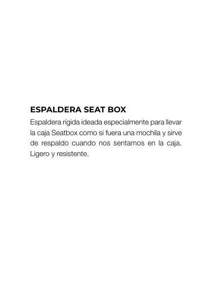 ESPALDERA BREAKAWAY CAJON SHAKESPEARE