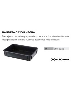 BANDEJA CAJON KALI KUNNAN NEGRA - Imagen 1