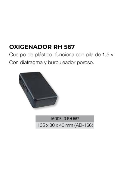 OXIGENADOR RH-567/AD-166