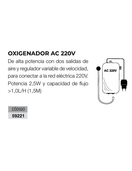 OXIGENADOR KALI AC 220V