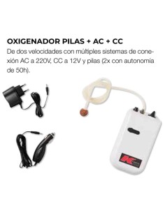 OXIGENADOR KALI DOBLE REC. - Imagen 1