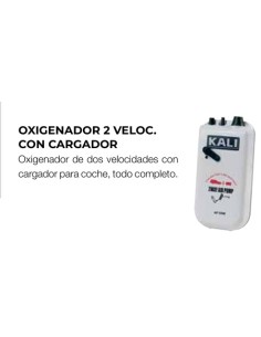 OXIGENADOR 2 VELOC C/CARG - Imagen 1