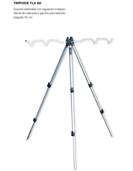 SOPORTE CAÑA TRIPODE TLX60