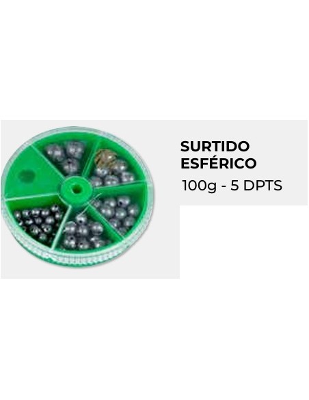 SURT.100gr.5 DPTS.ESFERICO