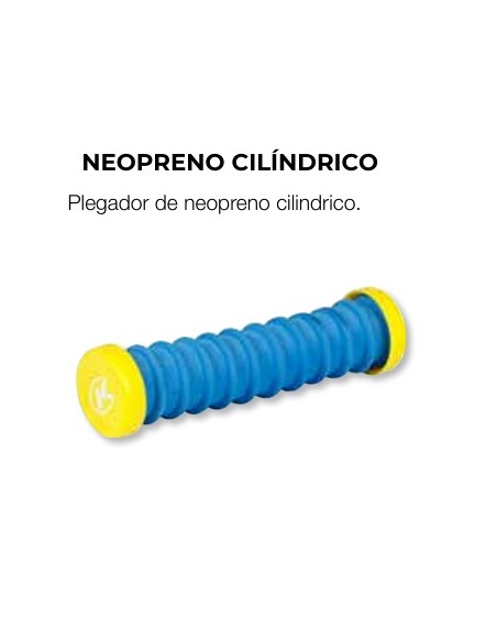PLEGADOR CILINDRICO NEOPRENO 4x19
