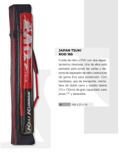 FUNDA JAPAN TSUKI ROD 165 - Imagen 1