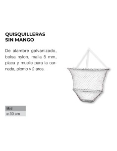 QUISQUILLERA 30 SIN MANGO - Imagen 1