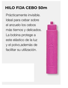 B50m HILO ELAST. FIJA CEBO - Imagen 1