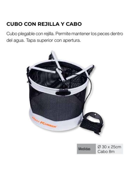 CUBETA KALI KUNNAN REJILLA Y CABO