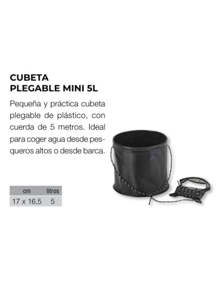 CUBETA KALI KUNNAN PLEGABLE MINI 5M